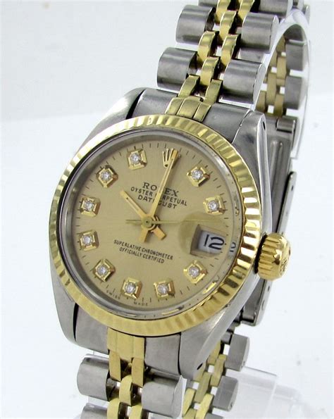 foto rolex donna acciaio e oro|orologi da donna.